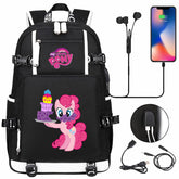 My Little Pony SchoolBag Backpack with USB Charging Port